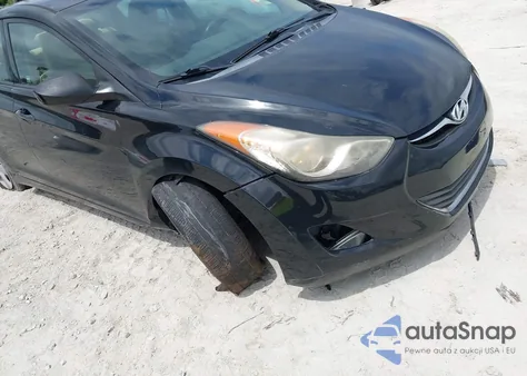 2013 Hyundai Elantra Gls from USA, damaged, VIN 5NPDH4AEXDH452607